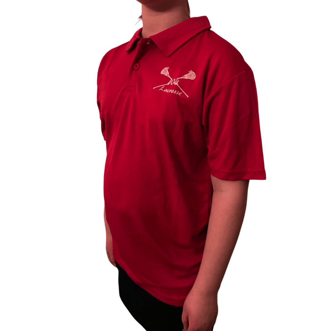 W4 La Cross | W4 La Cross W4LC Kids Polo Shirt - Pink | W4LC Kids Polo Shirt - Pink - Ages 12-13 | Total Hockey