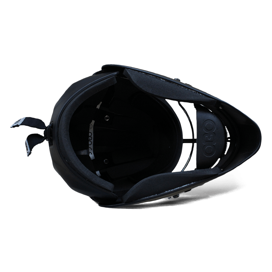 OBO | OBO ABS Junior Helmet | ABS Junior Helmet - Black / Small | Total Hockey