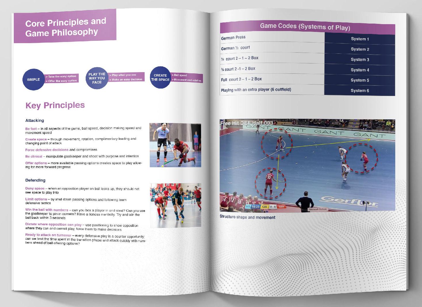 Hockey Performance Consultancy | Hockey Performance Consultancy The Indoor Hockey Tactical & Skills Program 2nd Edition | The Indoor Hockey Tactical & Skills Program 2nd Edition - Book | Total Hockey