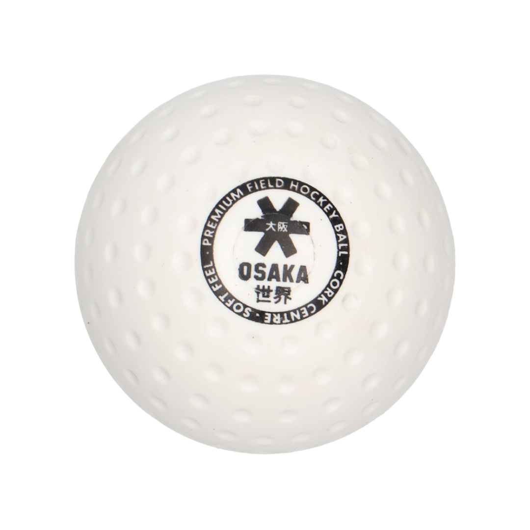 OSAKA Hockey | OSAKA Hockey Field Hockey Balls - 6 Pack | Field Hockey Balls - 6 Pack - White | Total Hockey