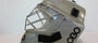 OBO | OBO FG Unpainted Helmet | FG Unpainted Helmet - Silver / Medium | Total Hockey
