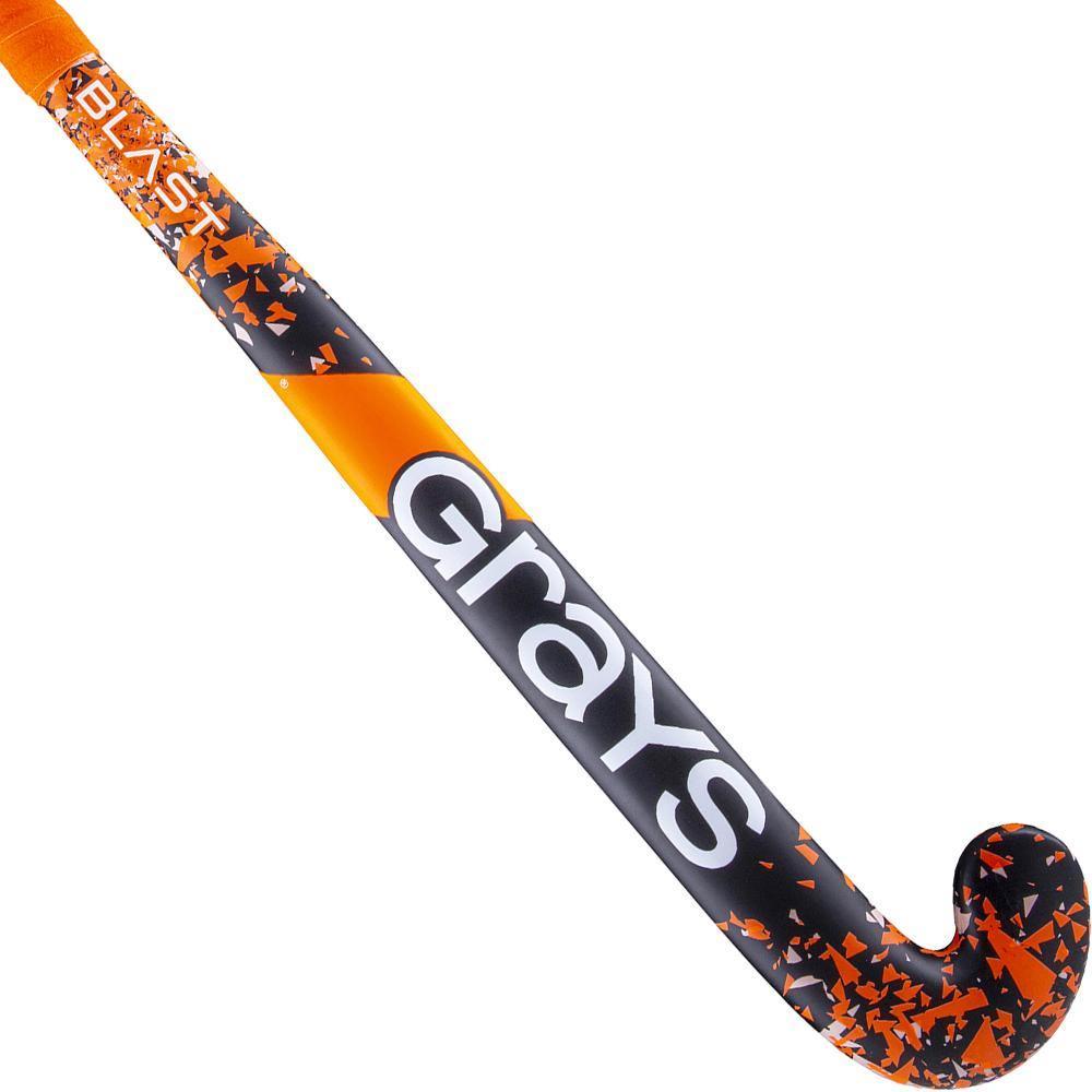 Grays | Grays Blast Ultralow Black/Orange | Blast Ultralow Black/Orange - 24" Light | Total Hockey