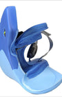OBO | OBO HI REBOUND Legguards Peron Wing/Blue | HI REBOUND Legguards Peron Wing/Blue - Medium / Peron Wing/Blue | Total Hockey