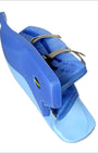 OBO | OBO HI REBOUND Legguards Peron Wing/Blue | HI REBOUND Legguards Peron Wing/Blue - Medium / Peron Wing/Blue | Total Hockey