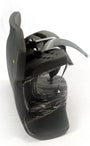 OBO | OBO HI REBOUND Legguards Black Wing/Black | HI REBOUND Legguards Black Wing/Black - Black Wing/Black / Medium | Total Hockey