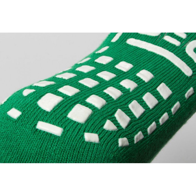 Non-Slip Mid Leg Socks Green