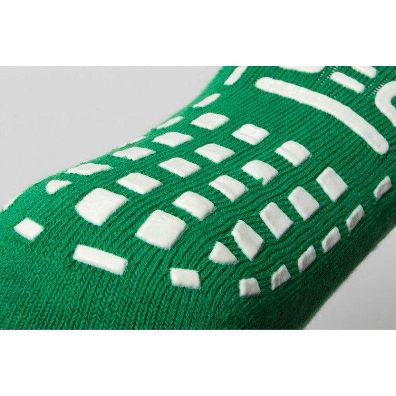 ATAK | ATAK Non-Slip Mid-Leg Socks, Green | Non-Slip Mid-Leg Socks, Green - EUR 36-38 | UK 3-5 | Total Hockey