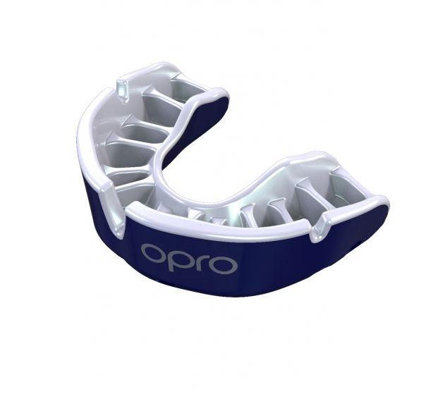 OPRO | OPRO Gold Gum Shield Gen 4 - Youth | Gold Gum Shield Gen 4 - Youth - Navy | Total Hockey