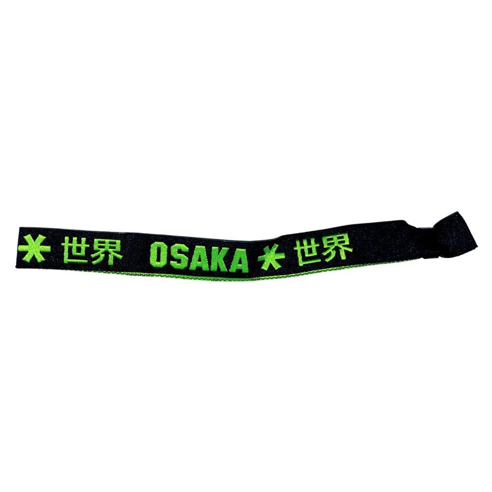OSAKA Hockey | OSAKA Hockey Single OSAKA Bracelets | Single OSAKA Bracelets - Black/Green (1) | Total Hockey