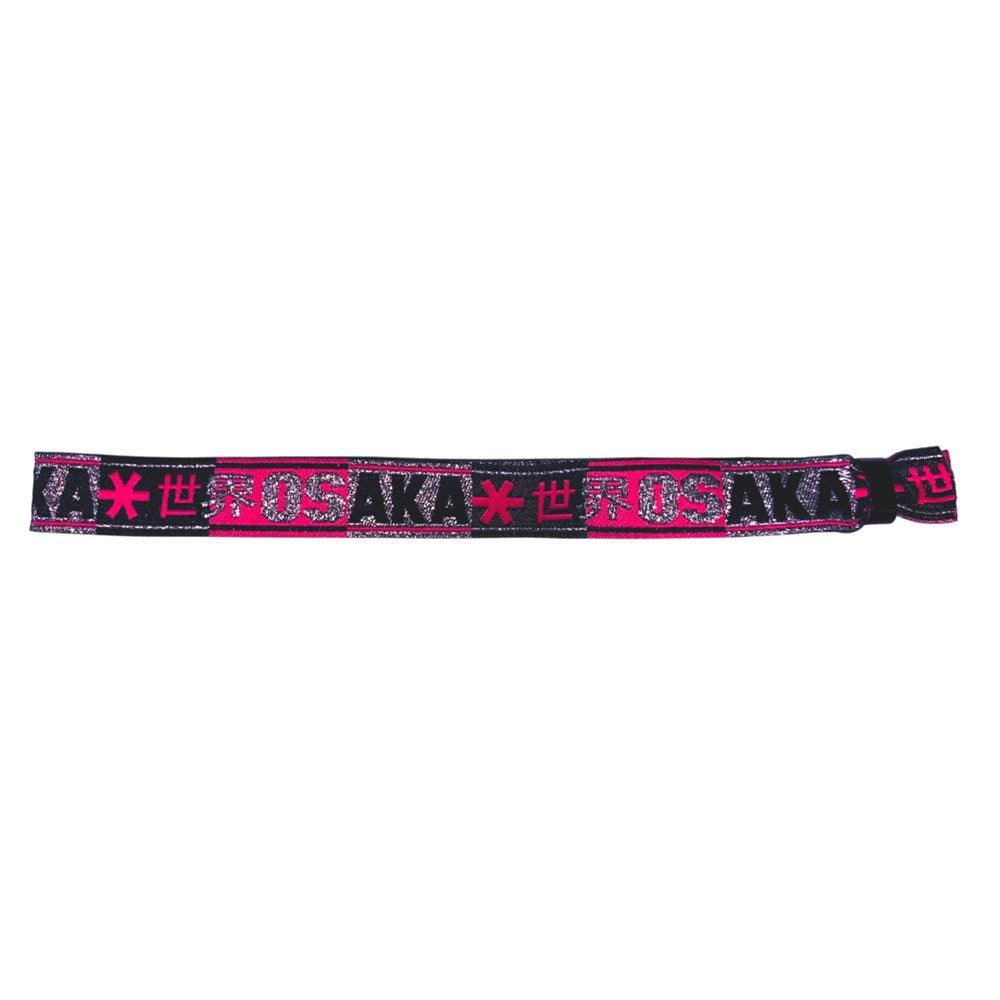 OSAKA Hockey | OSAKA Hockey Single OSAKA Bracelets | Single OSAKA Bracelets - Pink/Silver/Black (10) | Total Hockey