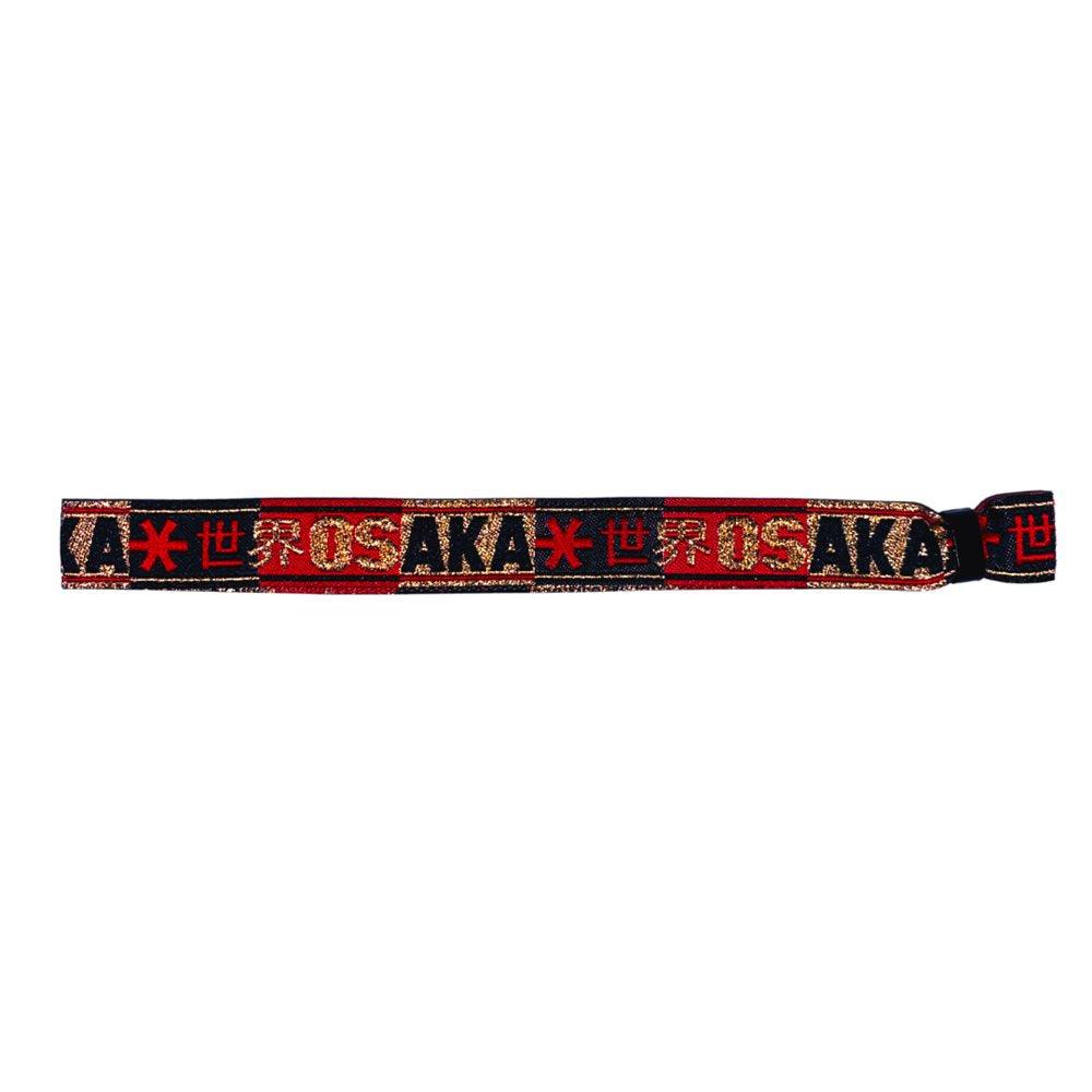 OSAKA Hockey | OSAKA Hockey Single OSAKA Bracelets | Single OSAKA Bracelets - Gold/Red/Black (11) | Total Hockey
