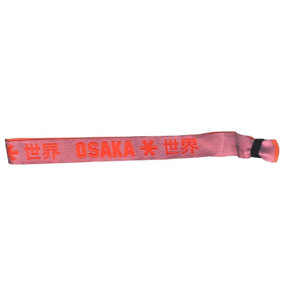 OSAKA Hockey | OSAKA Hockey Single OSAKA Bracelets | Single OSAKA Bracelets - White/Flo-Orange (13) | Total Hockey