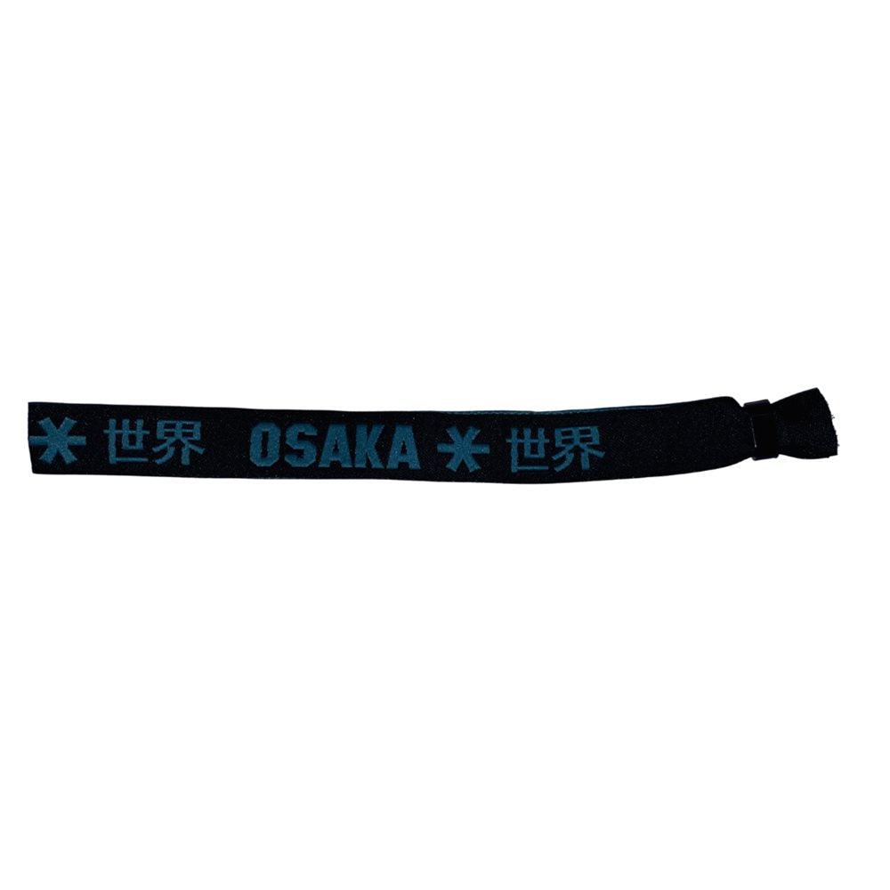 OSAKA Hockey | OSAKA Hockey Single OSAKA Bracelets | Single OSAKA Bracelets - Black/Sky (15) | Total Hockey
