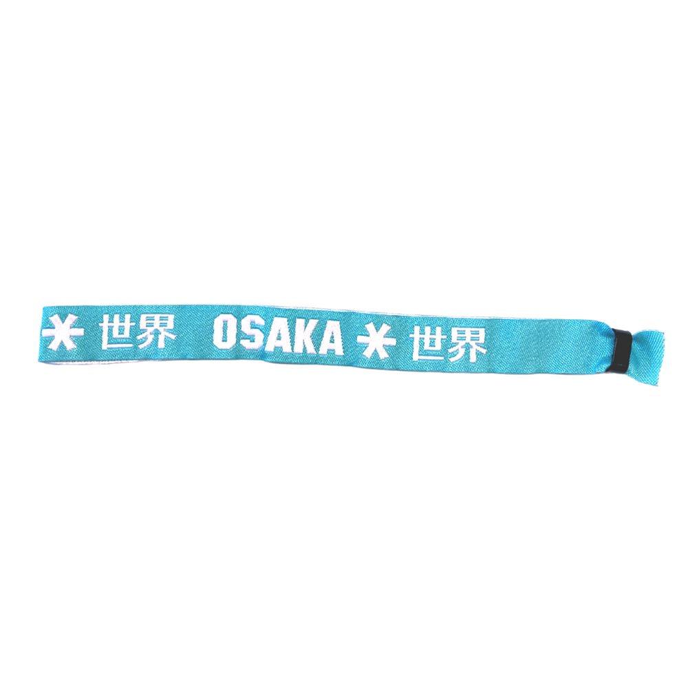 OSAKA Hockey | OSAKA Hockey Single OSAKA Bracelets | Single OSAKA Bracelets - Sky/White (3) | Total Hockey