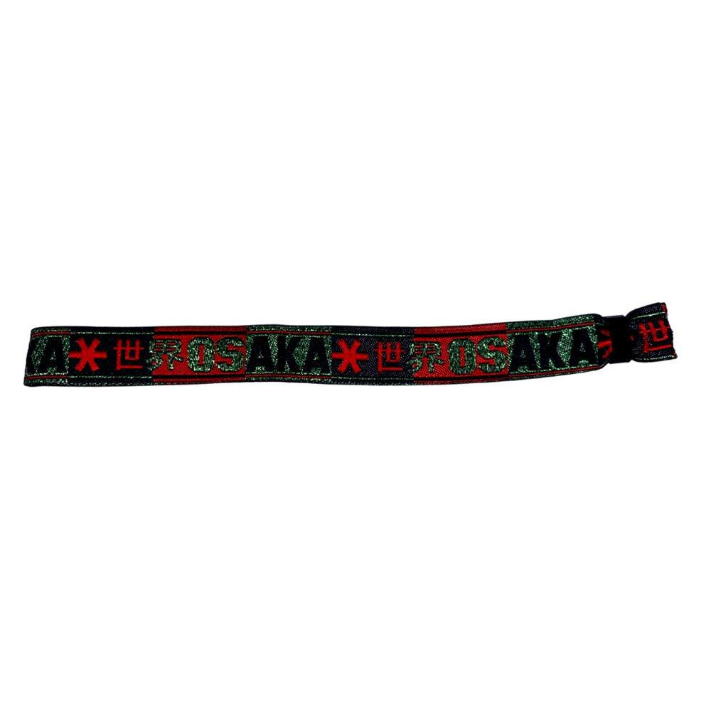 OSAKA Hockey | OSAKA Hockey Single OSAKA Bracelets | Single OSAKA Bracelets - Green/Black/Red (6) | Total Hockey