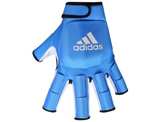 Adidas Hockey | Adidas Hockey HEY OD Glove Left Hand | HEY OD Glove Left Hand - Blue/White / 2XSmall | Total Hockey