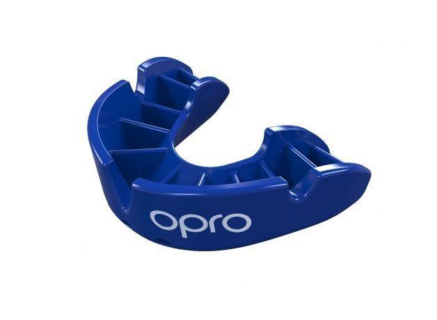 OPRO | OPRO Bronze Gum Shield Gen 4 | Bronze Gum Shield Gen 4 - Blue | Total Hockey