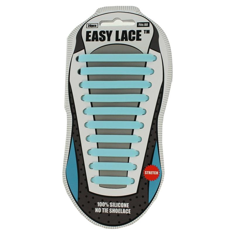 Easy Laces | Easy Laces Adult Silicone Laces | Adult Silicone Laces - Sky Blue | Total Hockey