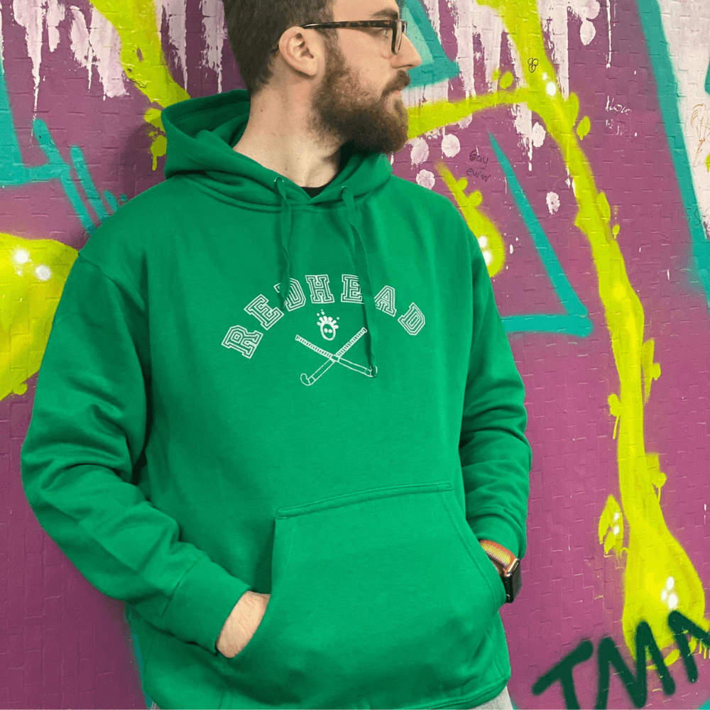 Redhead | Redhead 'Varsity' Hood - Kelly Green | 'Varsity' Hood - Kelly Green - XSmall | Total Hockey