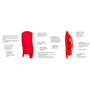OBO | OBO HI CONTROL Legguards Orange | HI CONTROL Legguards Orange - Orange / Medium | Total Hockey