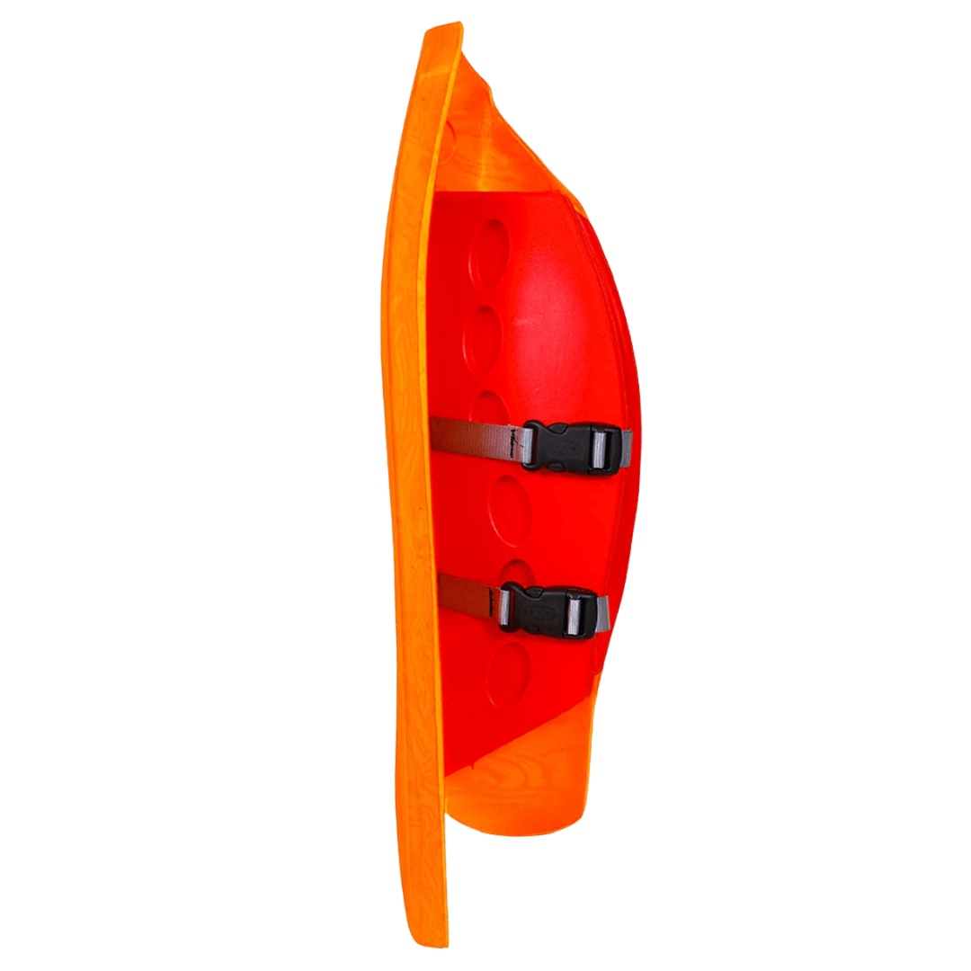 OBO | OBO OGO Leg guards | OGO Leg guards - Small / Orange | Total Hockey