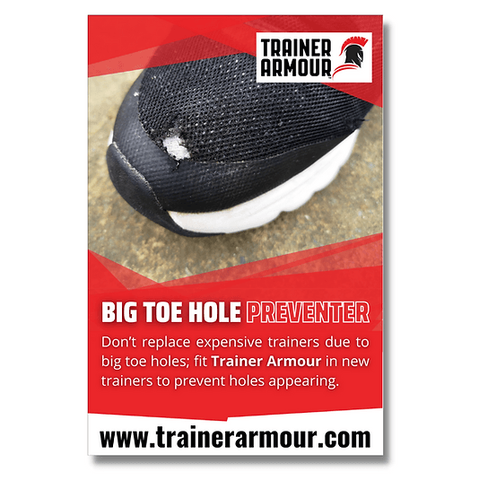 Big Toe Hole Preventer Patches