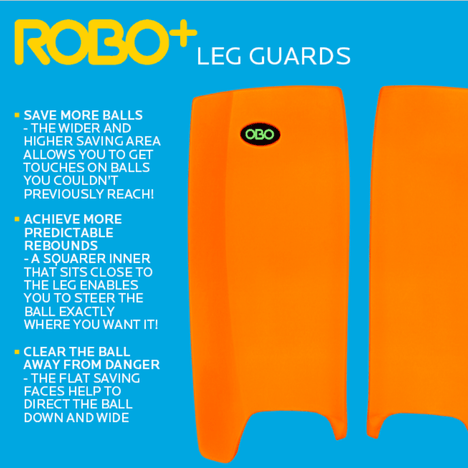 OBO | OBO ROBO PLUS Legguards Peron | ROBO PLUS Legguards Peron - Medium / Peron | Total Hockey