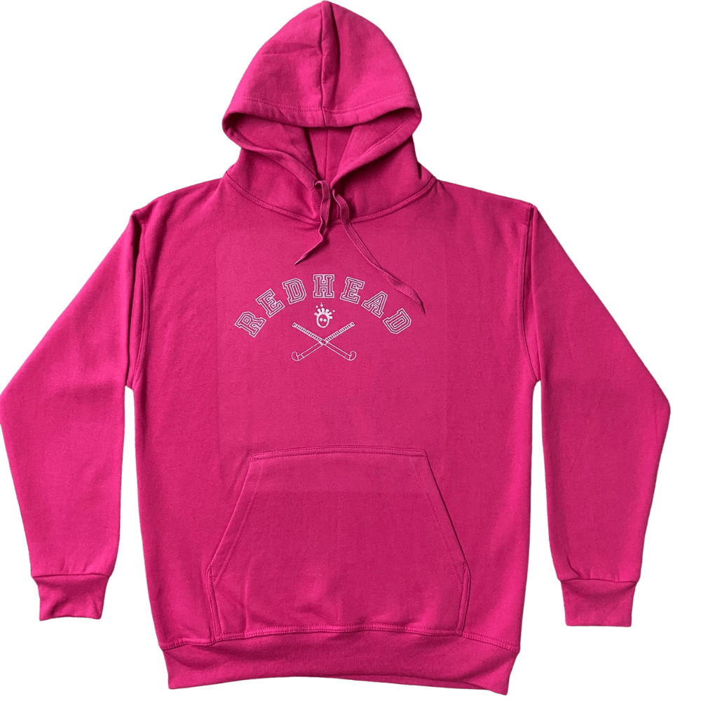 'Varsity' Hoody - Magenta